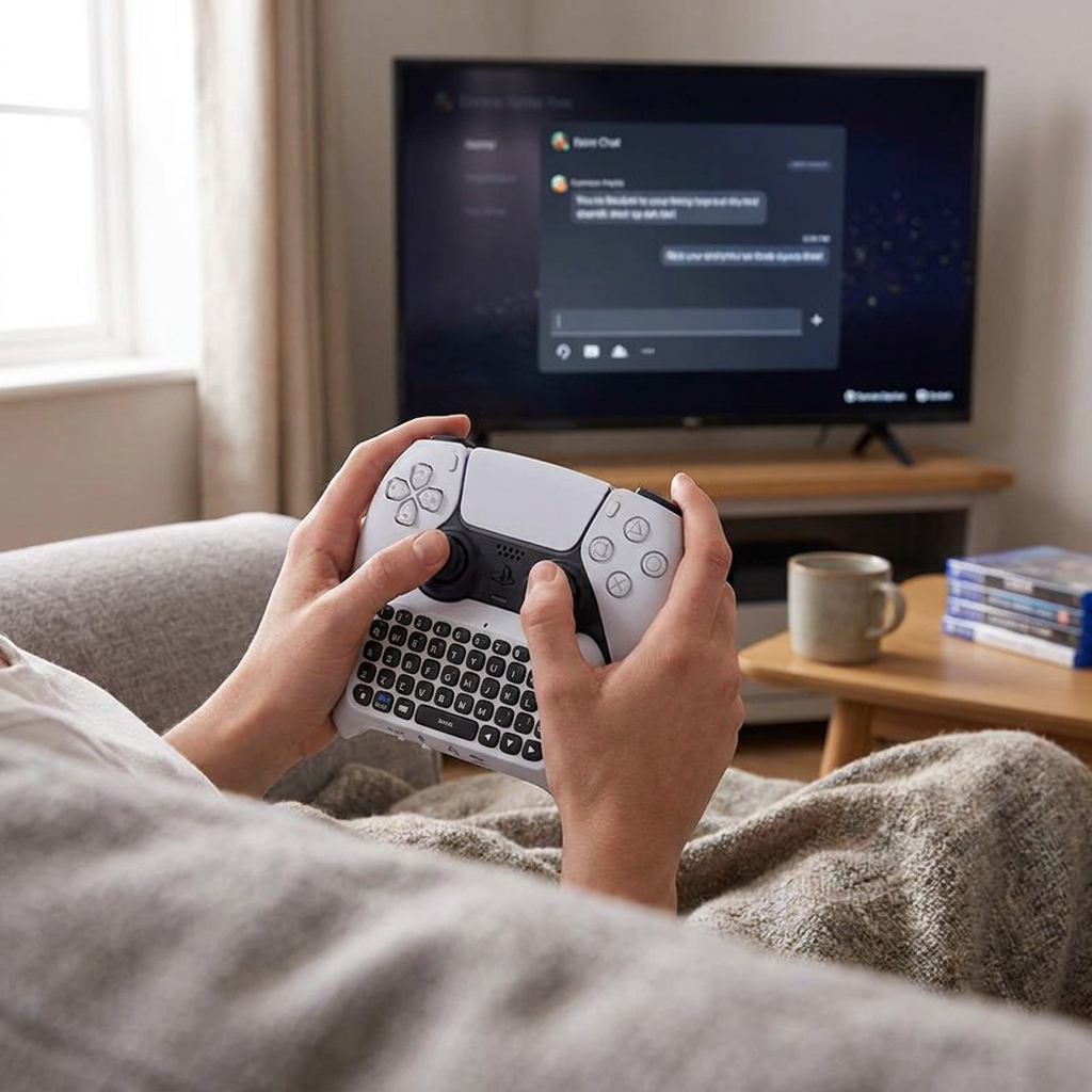 Wireless Keyboard PS5 lifestyle image