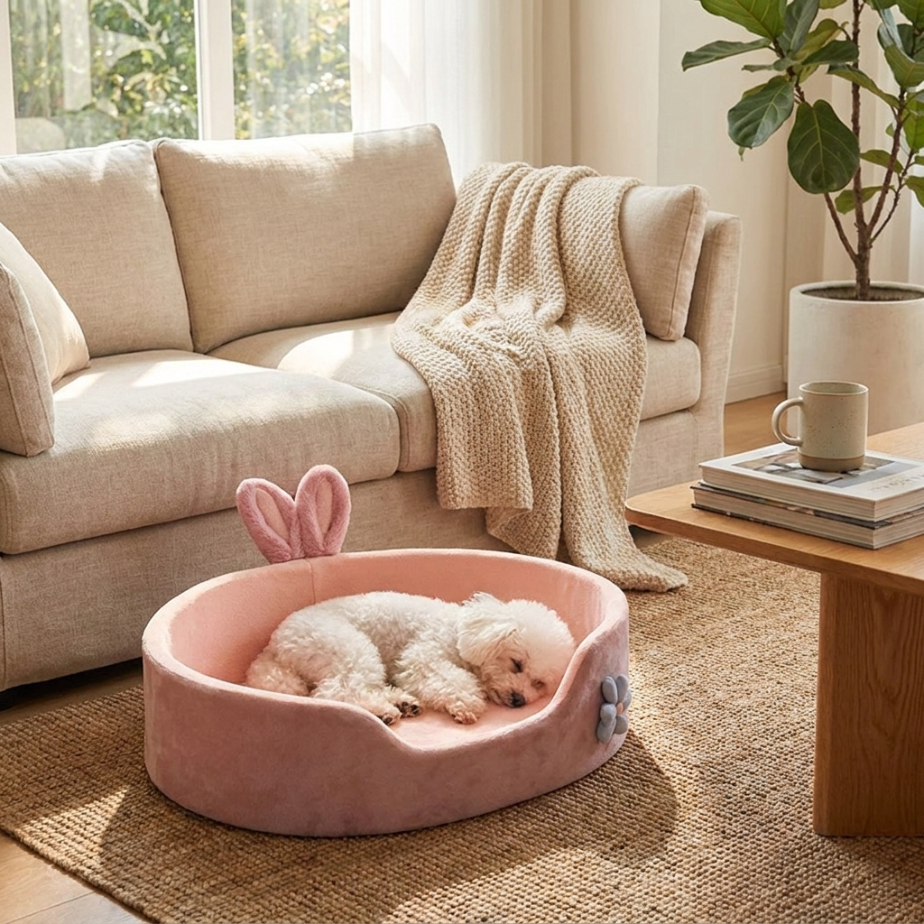 Detachable Pet Bed lifestyle image