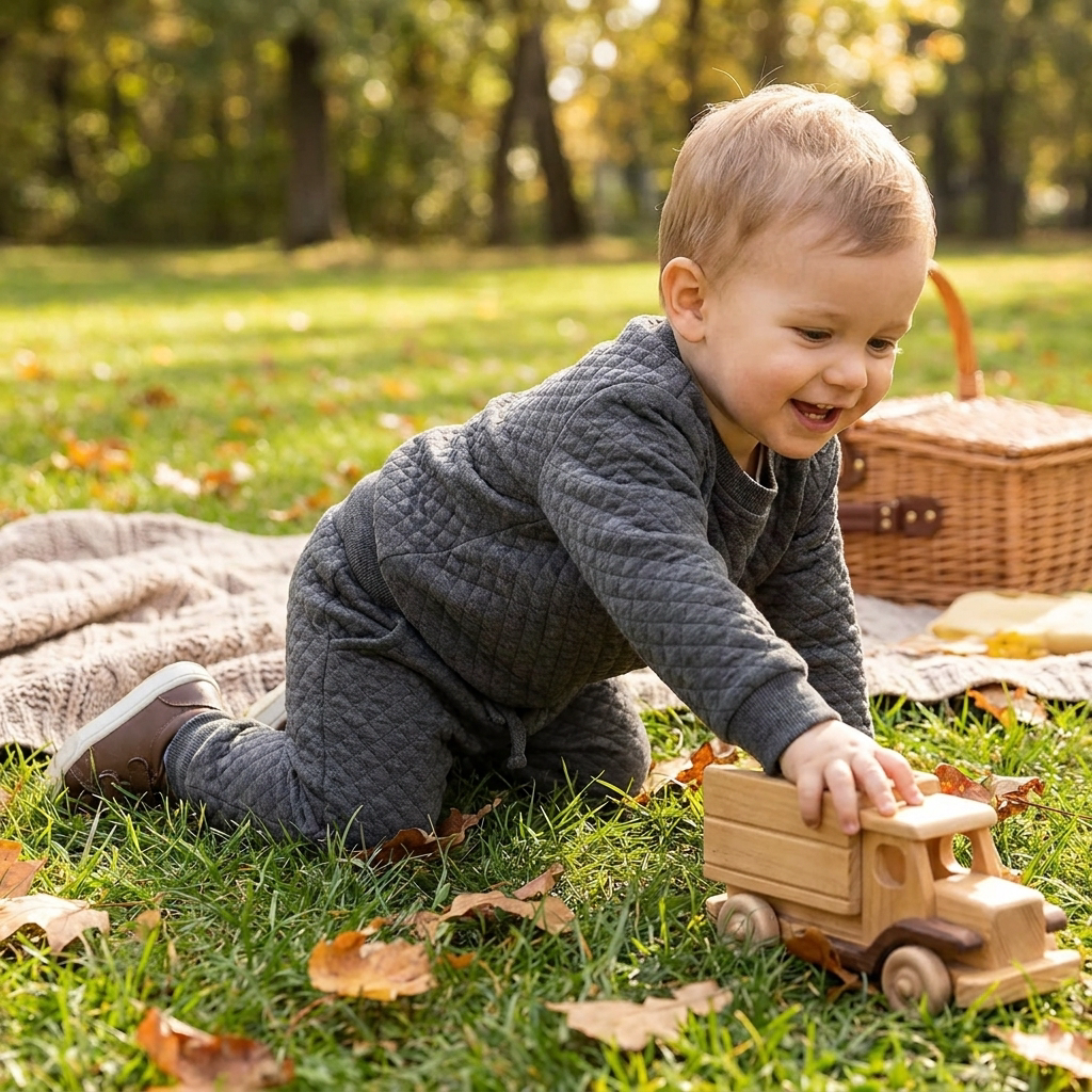 Newborn Baby Sweatsuit lifestyle image