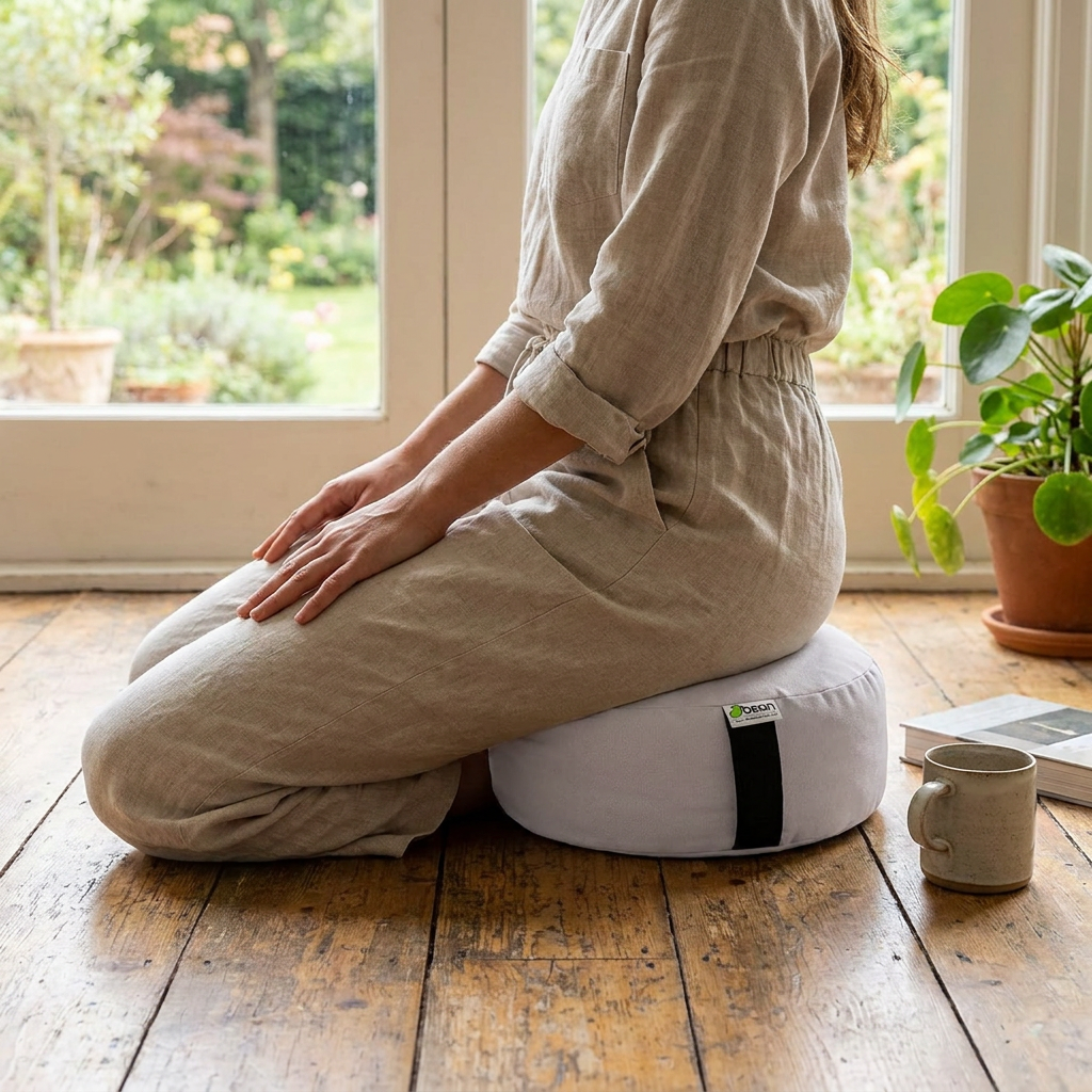 Zafu Meditation Pillow lifestyle